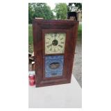 Brass Clock by Seth Thomas Co. Wall clock.