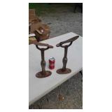 Shoeshine stands
