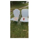 Vintage Metal Lawn Chairs