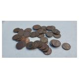 45-1950  Wheat Pennies