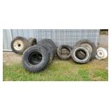 Tires & Rims & Fence