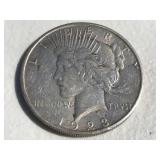1923-S Peace Silver Dollar