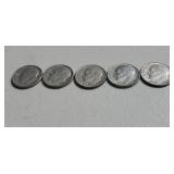 5-1964 Silver Dimes