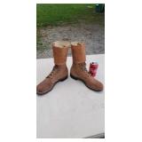 World War II Marine Corps boots (never been wore)