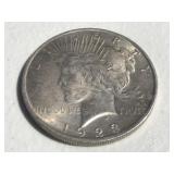 1923 Peace Silver Dollar