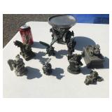 Gargoyle Collector Figures  some chipped