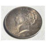 1923 Peace Silver Dollar