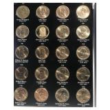 (20) U.S. president Dollar Coin Collection Book