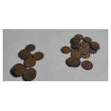 12-1936 & 17-1973 Wheat Pennies