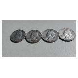 4-1961 Silver Quarters