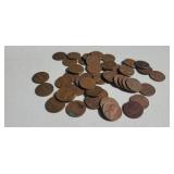 50-1959 Copper Pennies