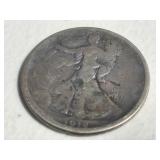 1918-S Walking Liberty Silver Half Dollar