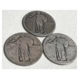 Standing Liberty Quarters