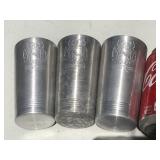 Rare 1930-1945 Kewpie Aluminum Drinking Cups