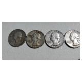 4-1961 Silver Quarters