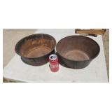 Civil War mess pans.