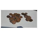 26-1947 & 21-1948 Wheat Pennies