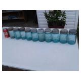 Canning Jars with Zink lids