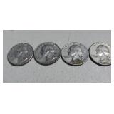 4-1964 Silver Quarters