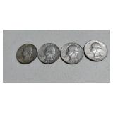 4-1963 Silver Quarters