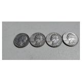 4-1963 Silver Quarters
