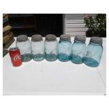 Canning Jars with Zink Lids
