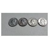 4-1963 Silver Quarters