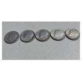 5-1964 Silver Dimes