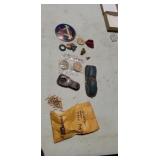 Elgin  mouse trap military insignias toy car.