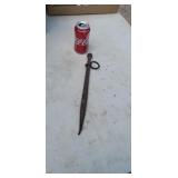 Civil War picket Pin for tying up the horse.