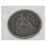 1854 Seated Liberty Half Dime
