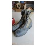 Viet Nam Military Boots With Steel Bottoms size