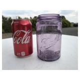 Purple Ball Canning Jar