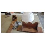 Shelf, Light Fixture, Iron Bored Sleeve arm