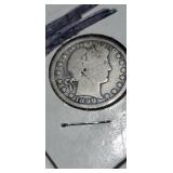 1899 Barber Quarter