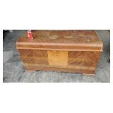 Lane Cedar Chest Rough Shape Missing a leg