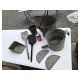 Galvanized Coal Bucket & More