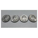 4-1964 Silver Quarters