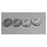 4-1964 Silver Quarters