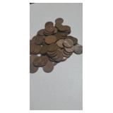73-1957 Wheat Pennies