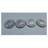 4-1964 Silver Quarters