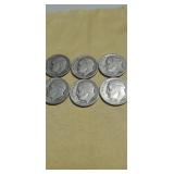 6-1946 Silver Dimes