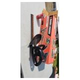 Black and Decker electric hedge trimmer
