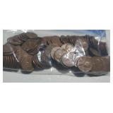 150-1963 Copper Pennies