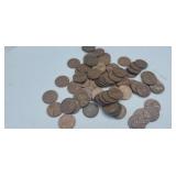 100 -1965 Copper Pennies