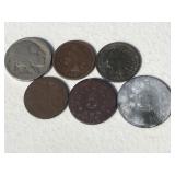 Buffalo Nickel, 1908 Indian Head Pennies & More