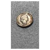 1942 Swiss 5 Cent