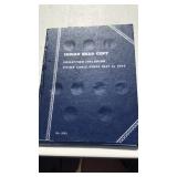 Indian Head Cent Book With Pennies