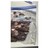 250-1971 Copper Pennies