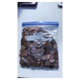 500-1979 Copper Pennies